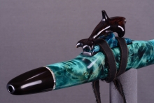 Boxelder Burl Native American Flute, Minor, Mid A-4, #I45K